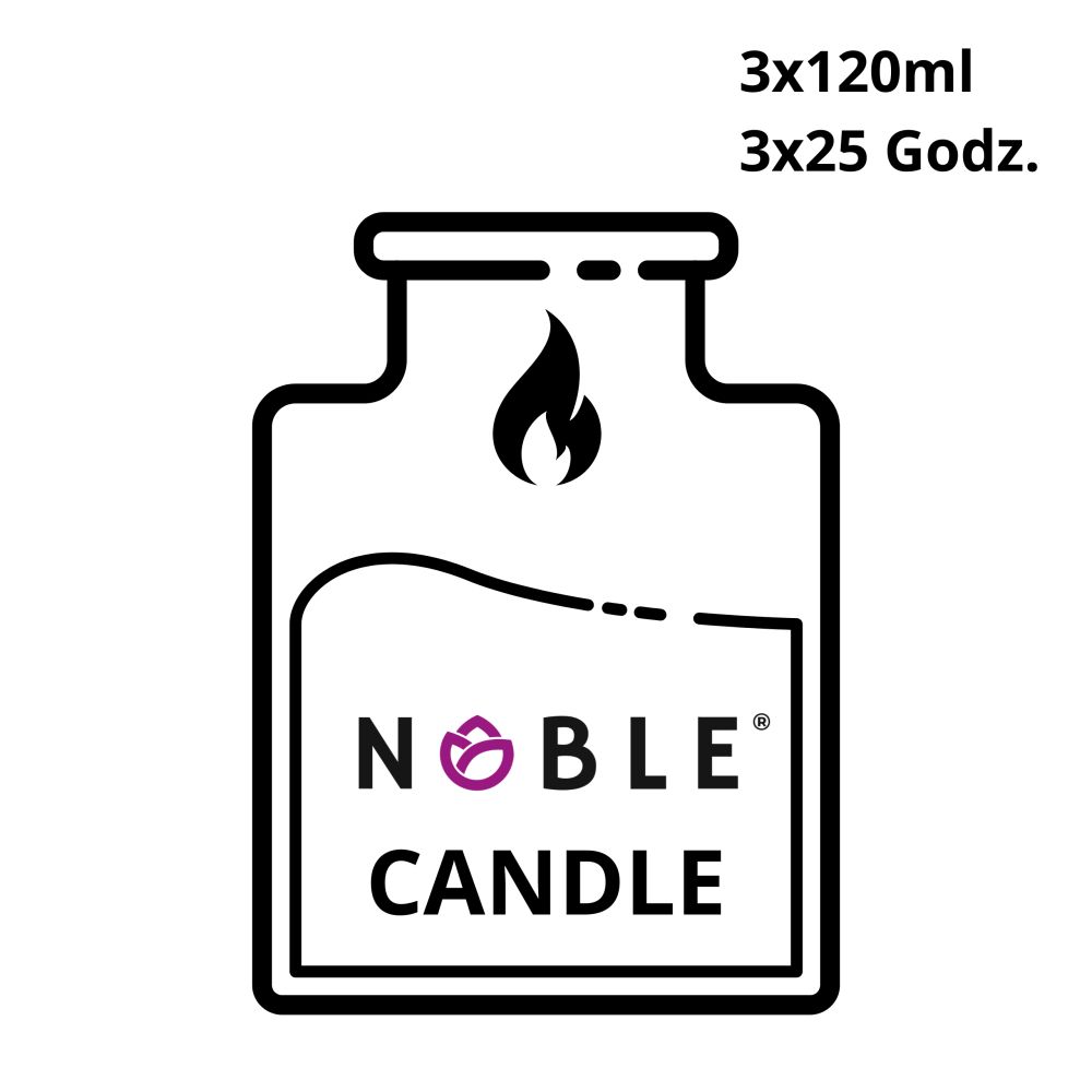 Zestaw świec zapachowych Noble