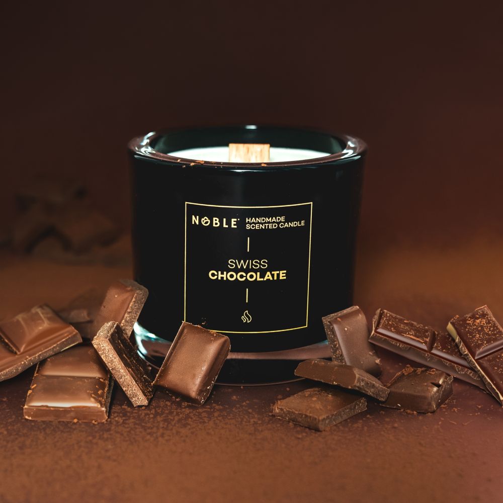 Świeca zapachowa sojowa Swiss Chocolate Noble