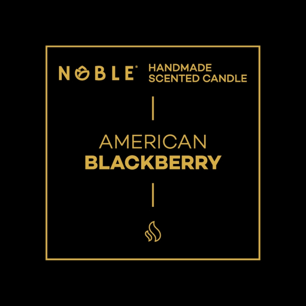 Wosk sojowy zapachowy american Blackberry jeżyna Noble